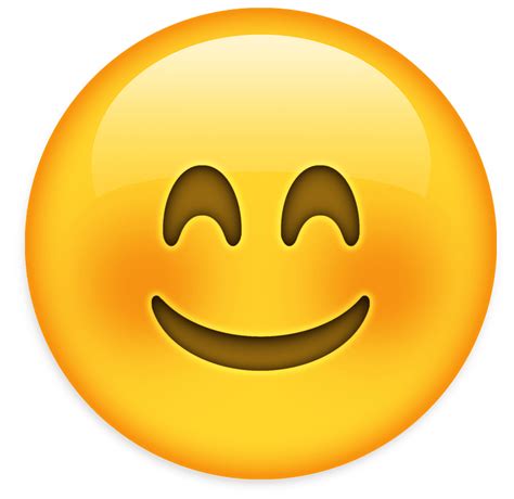 happy emoji - emoji com vergonha